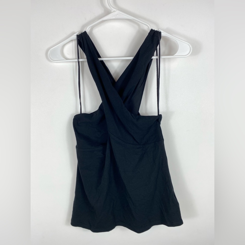 Express Black halter tank top NEW medium